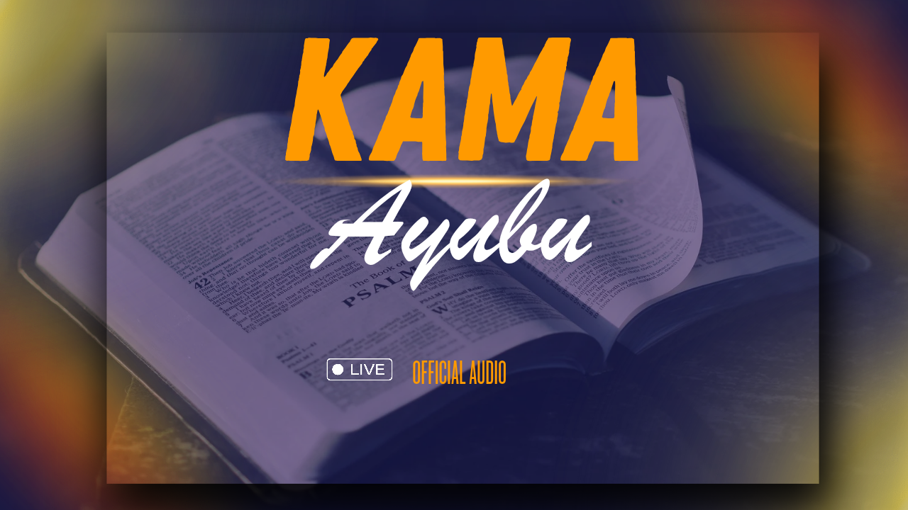 Kama Ayubu — cover artwork by Bernard Mwambungu