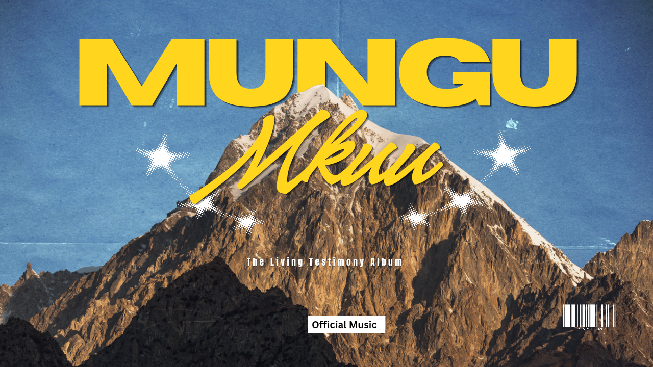 Mungu Mkuu — cover artwork by Bernard Mwambungu